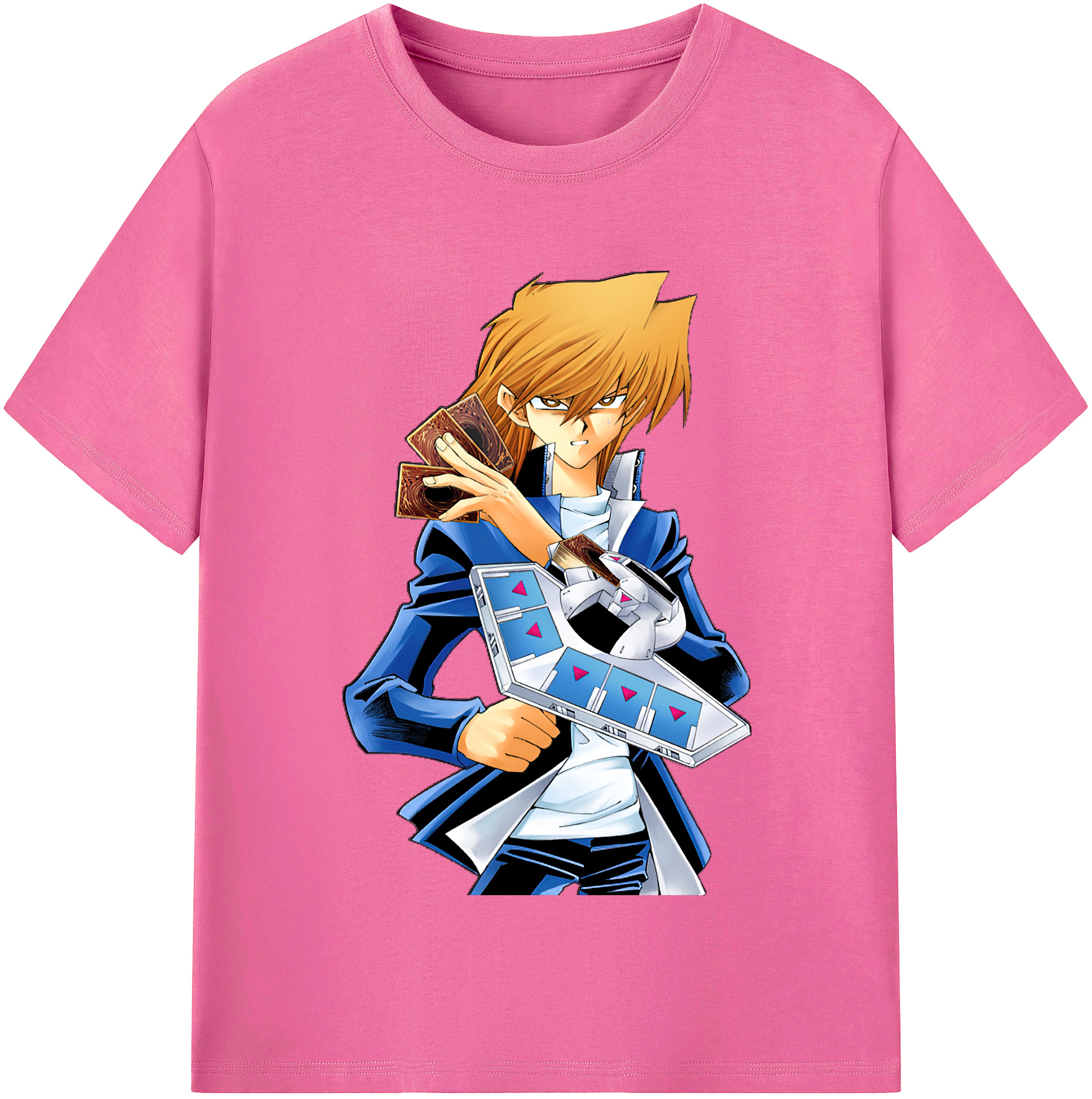 （画像用） 遊☆戯☆王 Yu-Gi-Oh! レディースカジュアルプリントTシャツ（綿100％）